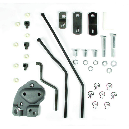 Shifter Installation Kit - Arms / Brackets / Hardware - Steel - Muncie - Hurst Competition / Plus - GM A-Body / X-Body 1964-67 - Kit Shifter Installation Kit - Arms / Brackets / Hardware - Steel - Muncie - Hurst Competition / Plus - GM A-Body / X-Body 1964-67 - Kit