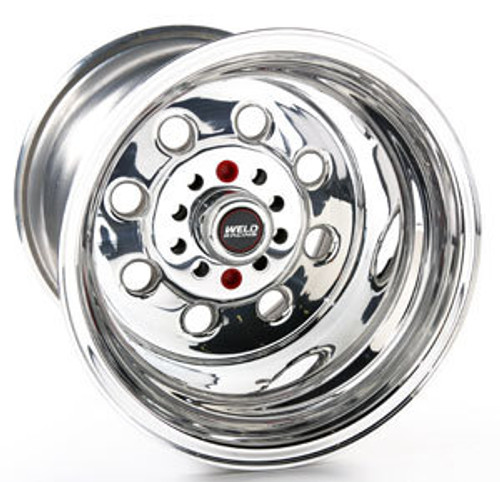 Wheel - Draglite - 15 x 14 in - 6.500 in Backspace - 5 x 4.50 / 5 x 4.75 in Bolt Pattern - Aluminum - Polished - Each
