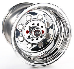 Wheel - Draglite - 15 x 14 in - 7.500 in Backspace - 5 x 4.50 / 5 x 4.75 in Bolt Pattern - Aluminum - Polished - Each