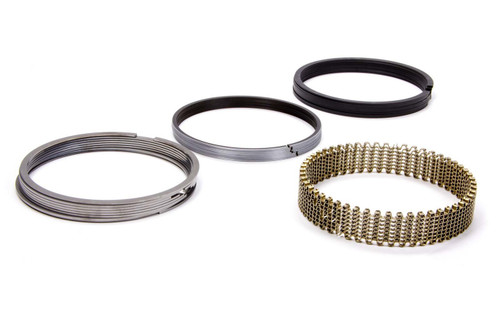 Piston Rings - Classic Steel Advanced Profiling - 4.500 in Bore - File Fit - 1/16 x 1/16 x 3/16 in Thick - Standard Tension - Steel - Chromium Nitride - 8-Cylinder - Kit Piston Rings - Classic Steel Advanced Profiling - 4.500 in Bore - File Fit - 1/16 x 1/16 x 3/16 in Thick - Standard Tension - Steel - Chromium Nitride - 8-Cylinder - Kit