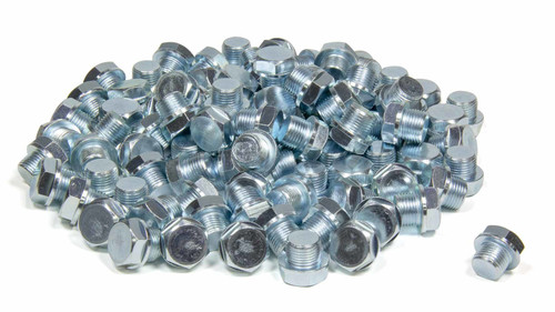 Oxygen Sensor Plug - 18 mm x 1.50 Male Thread - Hex Head - Steel - Zinc Oxide - Set of 100