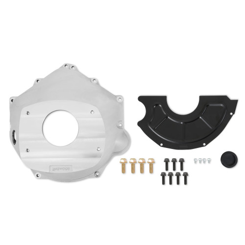 Bellhousing - Hardware Included - Aluminum - Natural - TKX / TKO - Chevy V8 - Kit