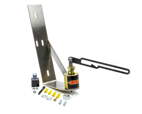 Shifter Ram Kit - Brackets / Electric Solenoid / Hardware - Steel - Hurst Quarter Stick / Pistol Grip - Kit