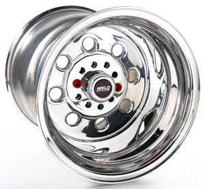 Wheel - Draglite - 15 x 15 in - 7.500 in Backspace - 5 x 4.50 / 5 x 4.75 in Bolt Pattern - Aluminum - Polished - Each