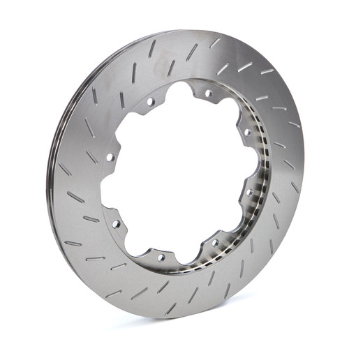 Brake Rotor - Passenger Side - Slotted - 11.750 in OD - 0.810 in Thick - 8 x 7.000 in Bolt Pattern - Steel - Natural - Each