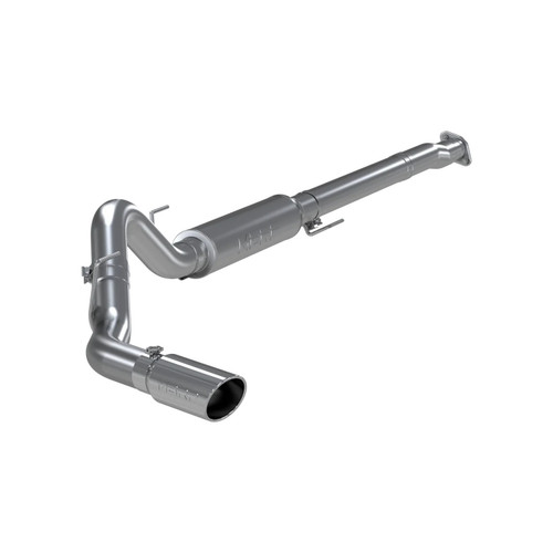 Exhaust System - XP Series - Cat-Back - 4 in Diameter - Stainless Tip - Stainless - Natural - Ford EcoBoost V6 - Ford Fullsize Truck 2011-14 - Kit