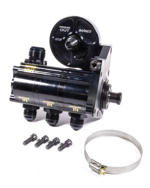 Oil Pump - Dry Sump - 3 Stage - 1.375 in Pressure / 1.200 in Scavenge Stages - Camshaft Drive - Filter Mount Included - Aluminum - Each Oil Pump - Dry Sump - 3 Stage - 1.375 in Pressure / 1.200 in Scavenge Stages - Camshaft Drive - Filter Mount Included - Aluminum - Each