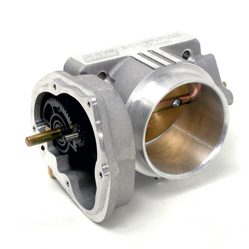 Throttle Body - Power Plus - Stock Flange - 70 mm Single Blade - Aluminum - Natural - Ford V6 - Ford Mustang 2005-10 - Each