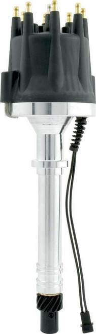 Distributor - Race - Magnetic Pickup - Mechanical Advance - HEI Style Terminal - Black - Chevy V8 - Each Distributor - Race - Magnetic Pickup - Mechanical Advance - HEI Style Terminal - Black - Chevy V8 - Each