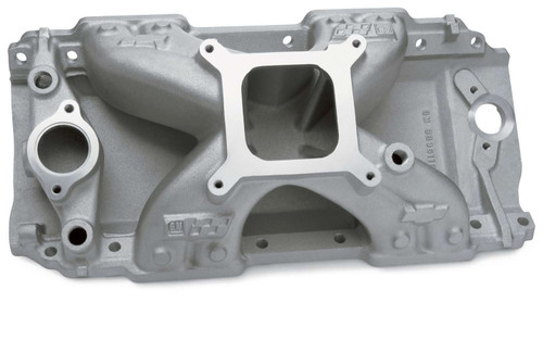 Intake Manifold - ZZ572/620 - Square Bore - Single Plan - Rectangle Port - Aluminum - Natural - Tall Deck Block - Big Block Chevy - Each