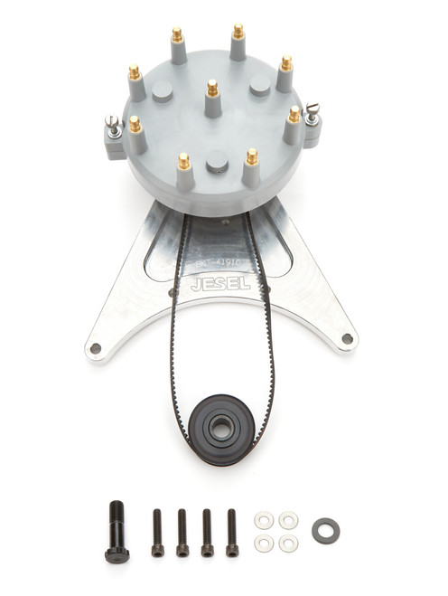 Distributor Belt Drive - HEI Style Distributor - Moroso Cap - Jesel Belt Drive System - Big Block Chevy - Kit Distributor Belt Drive - HEI Style Distributor - Moroso Cap - Jesel Belt Drive System - Big Block Chevy - Kit