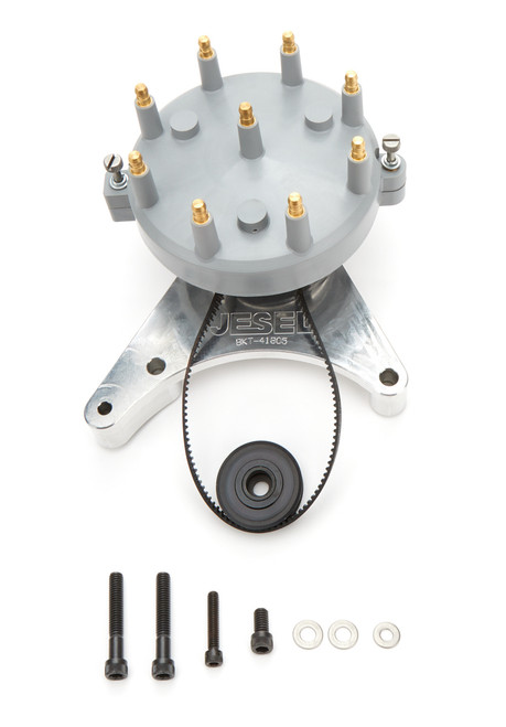 Distributor Belt Drive - HEI Style Distributor - Moroso Cap - Jesel Belt Drive System - Small Block Ford - Kit Distributor Belt Drive - HEI Style Distributor - Moroso Cap - Jesel Belt Drive System - Small Block Ford - Kit