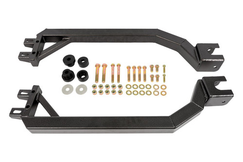 Subframe Connectors - Bolt-On - Steel - Black Powder Coat - GM F-Body 1967-69 - Kit