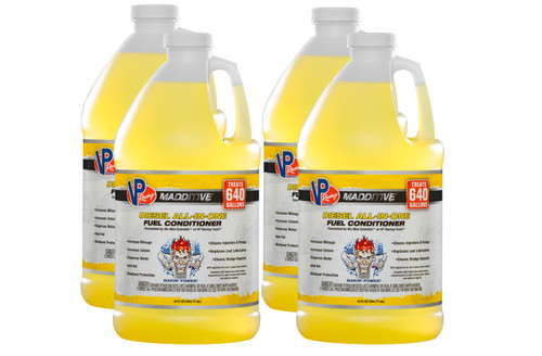 Fuel Additive - MADDITIVE - Diesel Fuel Conditioner - Cetane Booster - Anti-Gel - Lubricant - 64.00 oz Jug - Diesel - Set of 4