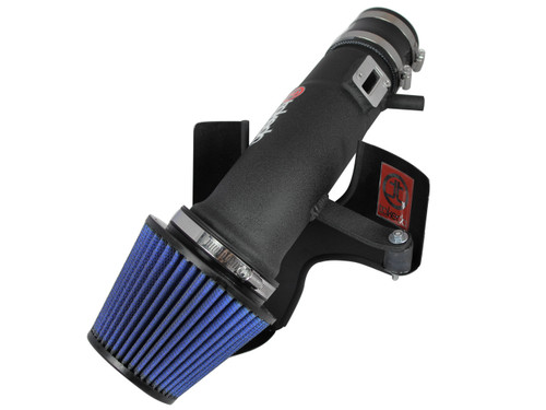 Air Induction System - Takeda Stage 2 - Reusable Oiled Filter - Aluminum - Black Powder Coat - Honda V6 - Honda Accord 2013-17 - Kit