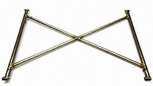 Wing Mount - Top Wing Tree - 16 Tall - 26 in Wide - Sliders Included - Titanium - Natural - Ti22 Sprint Car - Kit