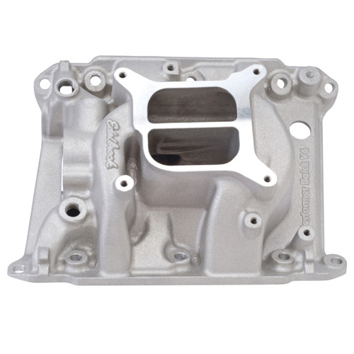 Intake Manifold - Performer Buick V6 - Square Bore - Dual Plane - Aluminum - Natural - Buick V6 - Each