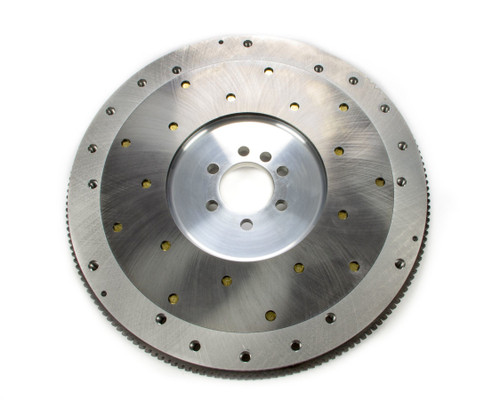 Flywheel - 168 Tooth - 18 lb - SFI 1.1 - Replaceable Surface - Aluminum - External Balance - 1-Piece Seal - Small Block Chevy - Each