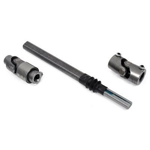 Steering Shaft - Telescoping - 3/4 in Double D - Steel - Natural - GM G-Body 1978-88 / GM F-Body 1982-92 - Each Steering Shaft - Telescoping - 3/4 in Double D - Steel - Natural - GM G-Body 1978-88 / GM F-Body 1982-92 - Each