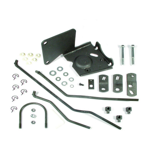 Shifter Installation Kit - Arms / Brackets / Hardware - Steel - Muncie - Hurst Competition / Plus - GM X-Body 1968-73 - Kit Shifter Installation Kit - Arms / Brackets / Hardware - Steel - Muncie - Hurst Competition / Plus - GM X-Body 1968-73 - Kit