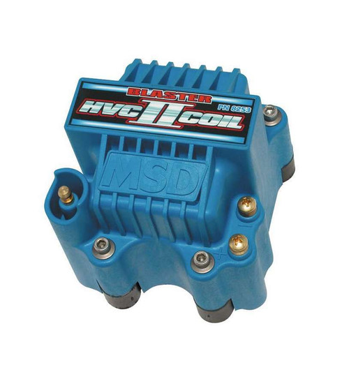 Ignition Coil - Blaster HVC II - U-Core - 0.160 ohm - Male HEI - 44000V - Blue - Each Ignition Coil - Blaster HVC II - U-Core - 0.160 ohm - Male HEI - 44000V - Blue - Each