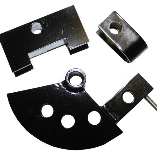 Tubing Bender Die and Shoe - 180 Degree - 5 in Radius - Die Shoe / Roller - Steel - 1-5/8 in OD Tubing - Woodward Tubing Bender - Kit
