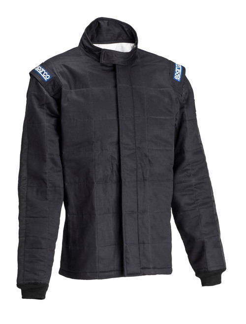 Driving Jacket - Jade 3 - SFI 3.2A/5 - Three Layer - Fire Retardant Cotton - Black - 2X-Large - Each