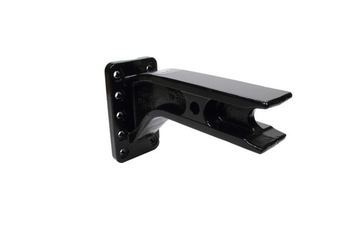 Pintle Mount Hitch - Super Titan - 3 in Hitch - 9 in Long - 25000 lb Capacity - Steel - Black Powder Coat - Each Pintle Mount Hitch - Super Titan - 3 in Hitch - 9 in Long - 25000 lb Capacity - Steel - Black Powder Coat - Each