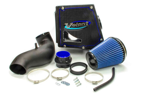 Air Induction System - Reusable Oiled Filter - Plastic - Black - GM LS-Series - GM Fullsize SUV / Truck 2007-08 - Kit