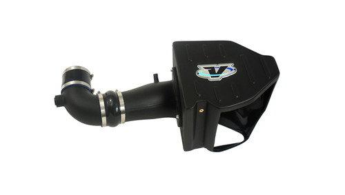 Air Induction System - Closed Box - Reusable Oiled Filter - Plastic - Black - Chrysler 300C 2011-17 / Dodge Charger 2011-22 - Kit