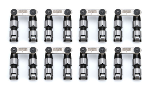 Lifter - Severe Duty Cutaway - Mechanical Roller - 0.874 in OD - Link Bar - HIPPO - Small Block Ford - Set of 16
