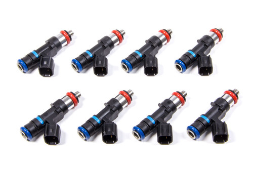Fuel Injector - Precision Flow - 87.8 lb/hr - High Impedance - EV6 / USCAR Connector - LS2 Length - GM LS-Series - Set of 8