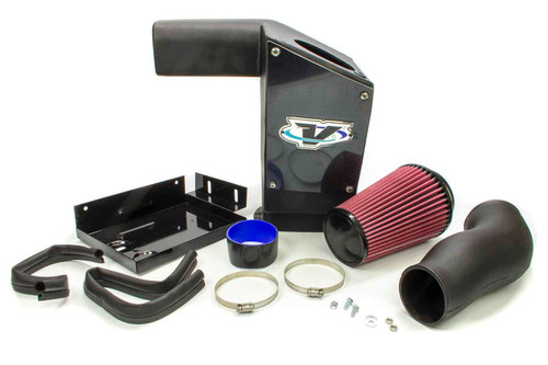 Air Induction System - Closed Box - Reusable Oiled Filter - Plastic - Black - 7.3 L - Ford PowerStroke - Ford Fullsize SUV / Truck 1999-2003 - Kit