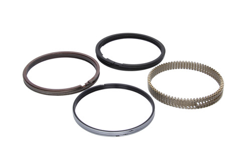 Piston Rings - Premium Race Series - 4.125 in Bore - File Fit - 0.043 in x 0.043 in x 3.0 mm Thick - Low Tension - Steel - Plasma Moly - 8-Cylinder - Kit Piston Rings - Premium Race Series - 4.125 in Bore - File Fit - 0.043 in x 0.043 in x 3.0 mm Thick - Low Tension - Steel - Plasma Moly - 8-Cylinder - Kit