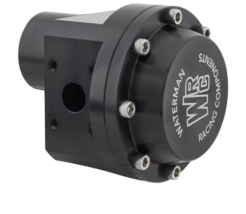 Fuel Pump - 500 Sprint - Hex Driven - 0.500 Gear Set - In-Line - Reverse Rotation - 8 AN Female Inlet - 8 AN Female Outlet - 6 AN Female Accessory Outlets - Aluminum - Black Anodized - Gas / Methanol / E85 - Each