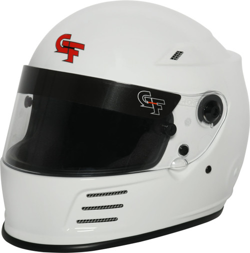Helmet - Revo - Full Face - Snell SA2020 - Head and Neck Support Ready - White - X-Large - Each