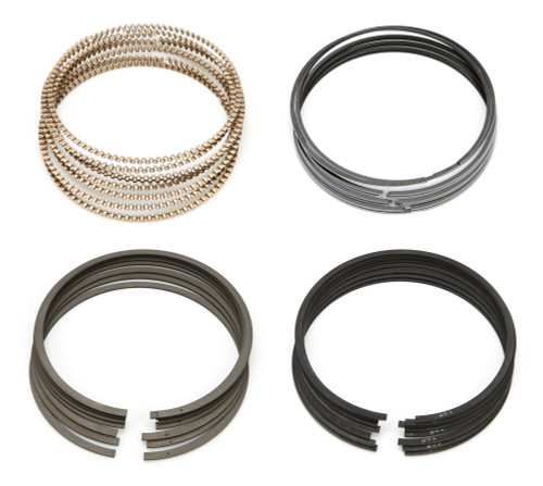 Piston Rings - Classic Race - 4.600 in Bore - File Fit - 0.043 x 0.043 in x 3.0 mm Thick - Low Tension - Ductile Iron - 8 Cylinder - Kit Piston Rings - Classic Race - 4.600 in Bore - File Fit - 0.043 x 0.043 in x 3.0 mm Thick - Low Tension - Ductile Iron - 8 Cylinder - Kit