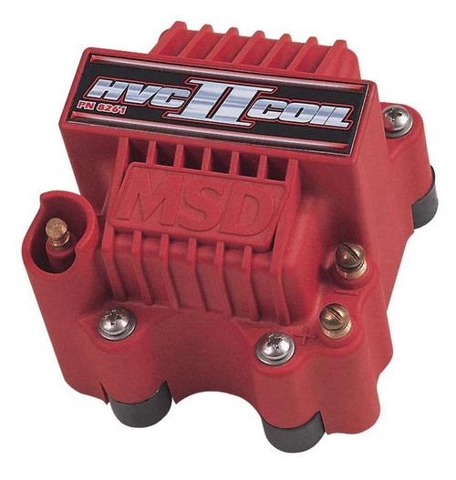Ignition Coil - HVC II - U-Core - 0.016 ohm - Male HEI - 45000V - Red - 7 Series Ignitions - Each Ignition Coil - HVC II - U-Core - 0.016 ohm - Male HEI - 45000V - Red - 7 Series Ignitions - Each