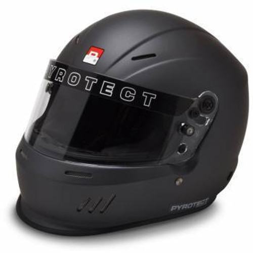 Helmet - Ultrasport Duckbill - Full Face - Snell SA2020 - Head and Neck Support Ready - Flat Black - Large - Each