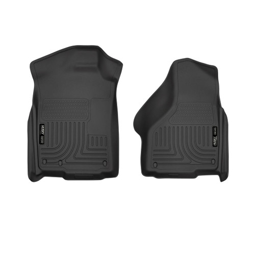 Floor Liner - X-ACT Contour - Front - Plastic - Black / Textured - Chevy Impala 2014-20 - Pair