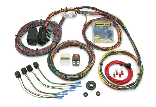 Car Wiring Harness - Customizable - Complete - 21 Circuit - Mopar - Kit