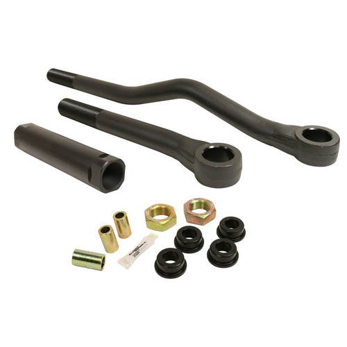 Track Bar - Bushing / Hardware - Steel - Black Powder Coat - Front - 1 to 4 in Lift - Dodge Ram Fullsize Truck 2003-12 - Each