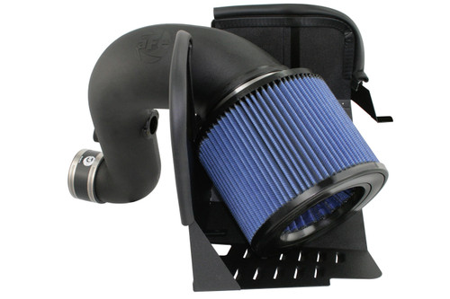 Air Induction System - Magnum FORCE Stage 2 - Reusable Oiled Filter - Plastic - Black - Dodge Ram Fullsize Truck 2003-09 - Kit