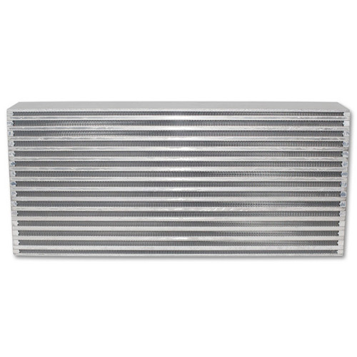 Intercooler Core - Horizontal Flow - 22 x 3.25 x 9.25 in Tall - Aluminum - Natural - Each