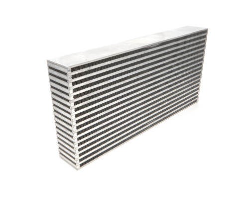 Intercooler Core - Horizontal Flow - 25 x 3.5 x 12 in Tall - Aluminum - Natural - Each