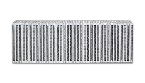 Intercooler Core - Vertical Flow - 24 x 3.50 x 8 in Tall - Aluminum - Natural - Each