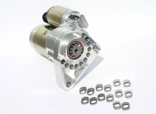 Starter - 400 Series True Start - Gear Reduction - Adjustable Block - 168 tooth 12 Pitch Flywheel - Mopar V8 - Each