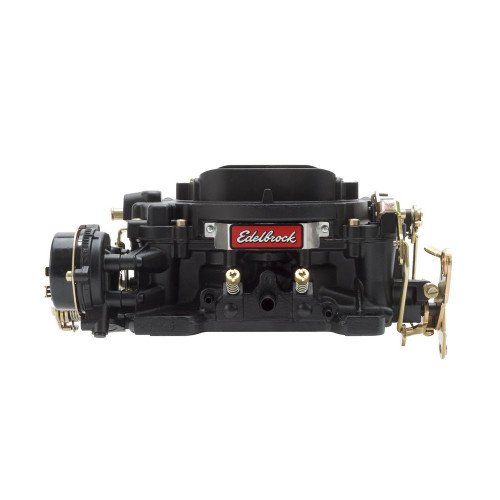 Carburetor - Performer - 4-Barrel - 750 CFM - Square Bore - Manual Choke - Mechanical Secondary - Single Inlet - Black Powder Coat - Each