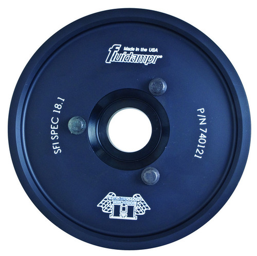 Harmonic Balancer - 7.500 in OD - Steel - Black Zinc - Internal Balance - GM LS-Series - Each