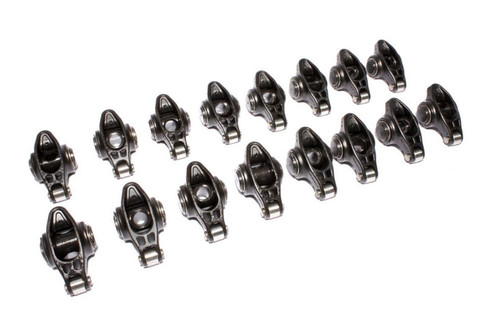 Rocker Arm - Ultra Pro Magnum - 7/16 in Stud Mount - 1.60 Ratio - Full Roller - Chromoly - Small Block Chevy - Set of 16